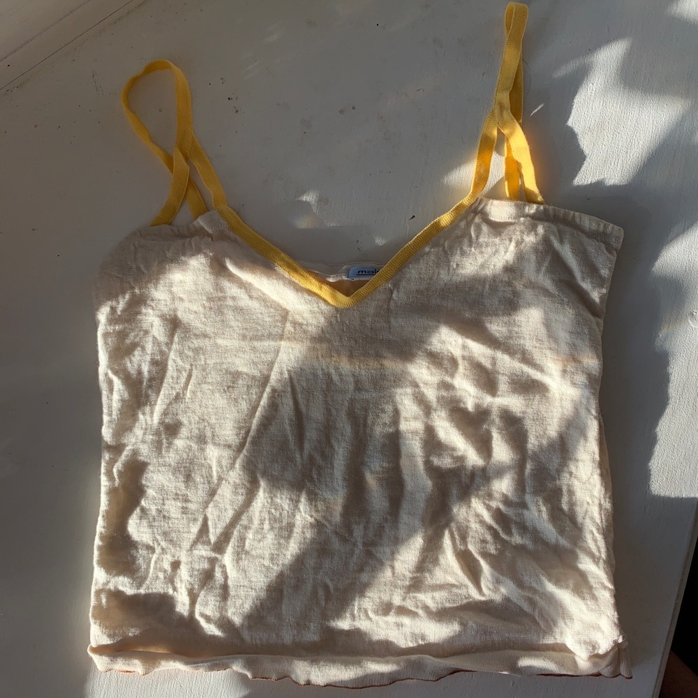 100% Cashmere Crop Top